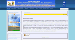 Desktop Screenshot of decentralisation-niger.org